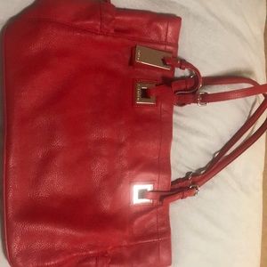 Red Calvin Klein Handbag
